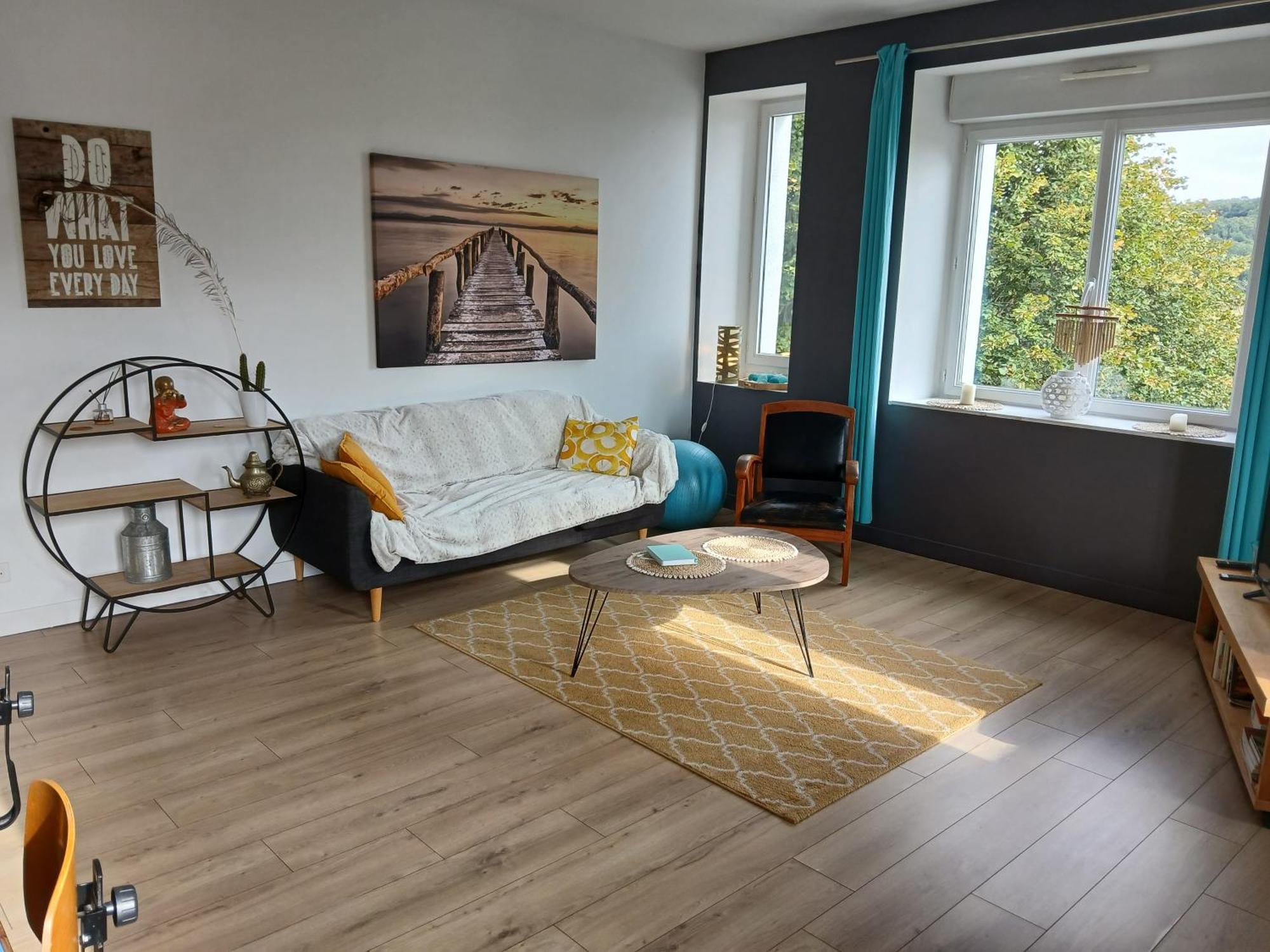 Loft Avec Jardin Au Bord De L'Eau Au Rdc D'Une Ancienne Ecole 普卢加斯泰勒-达乌拉斯 外观 照片